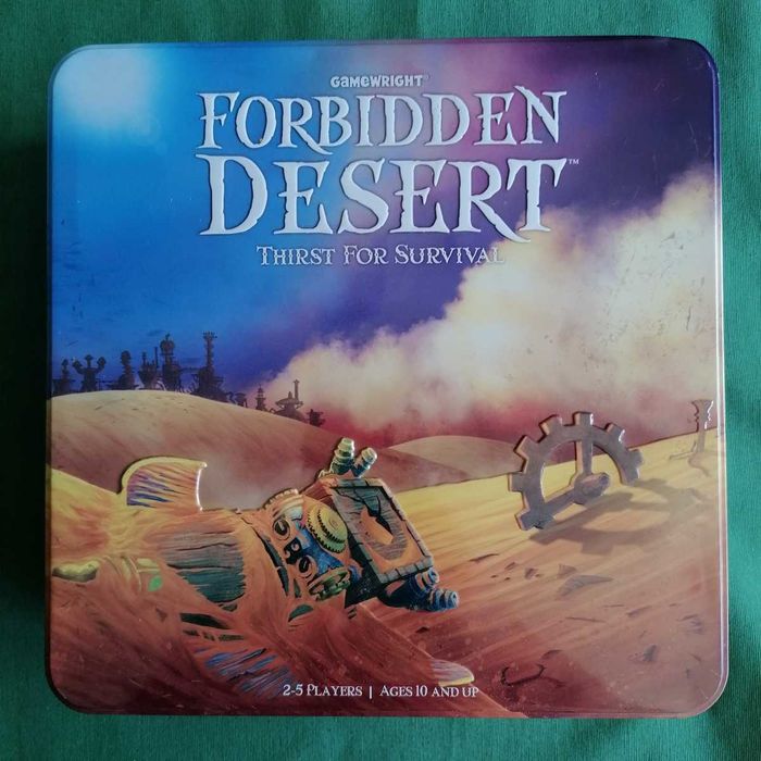 Forbidden Desert - jogo de tabuleiro