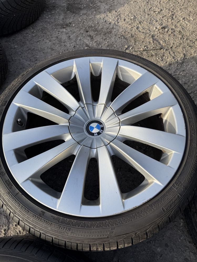 Komplet kół letnich 5x120 Bmw 7 styling 253 275/35/20 goodyear