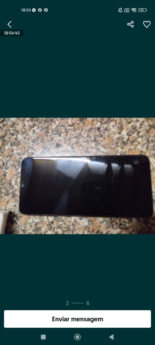 Opoo a57s 4+4gb RAM 128 memoria interna como novo