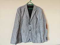 46R 185/112A slim fit marynarka len lniana na lato cienka