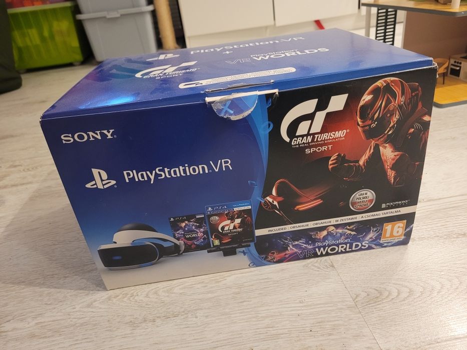 Vr ps4 zestaw kamera gra gran turismo