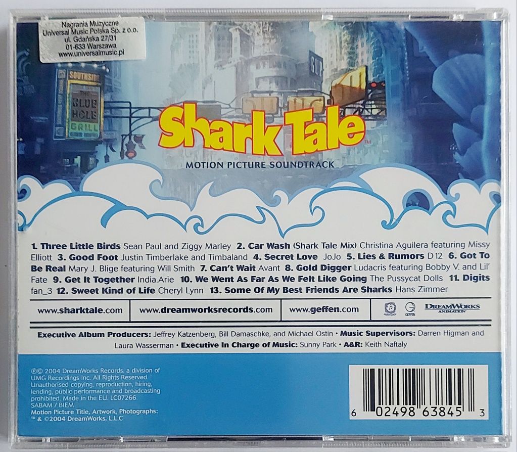 Soundtrack Shark Tale 2004r