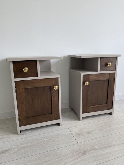 Szafki Nocne - odnowione PRL