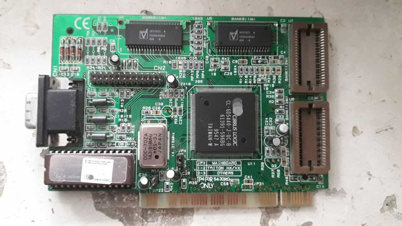 Відеокарта CIRRUS LOGIC CL543X/544X PCI