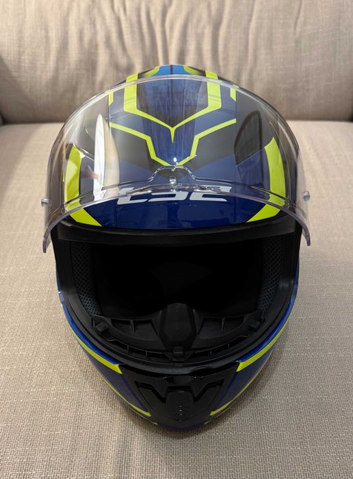 Capacete de Mota LS2 Tamanho L - Nunca usado
