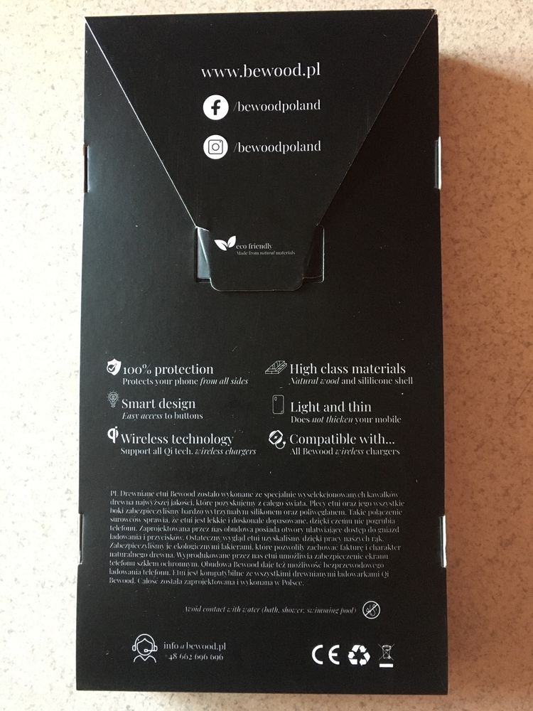 Etui, case na Iphone 11 pro. Oryginalne, firma Bewood.