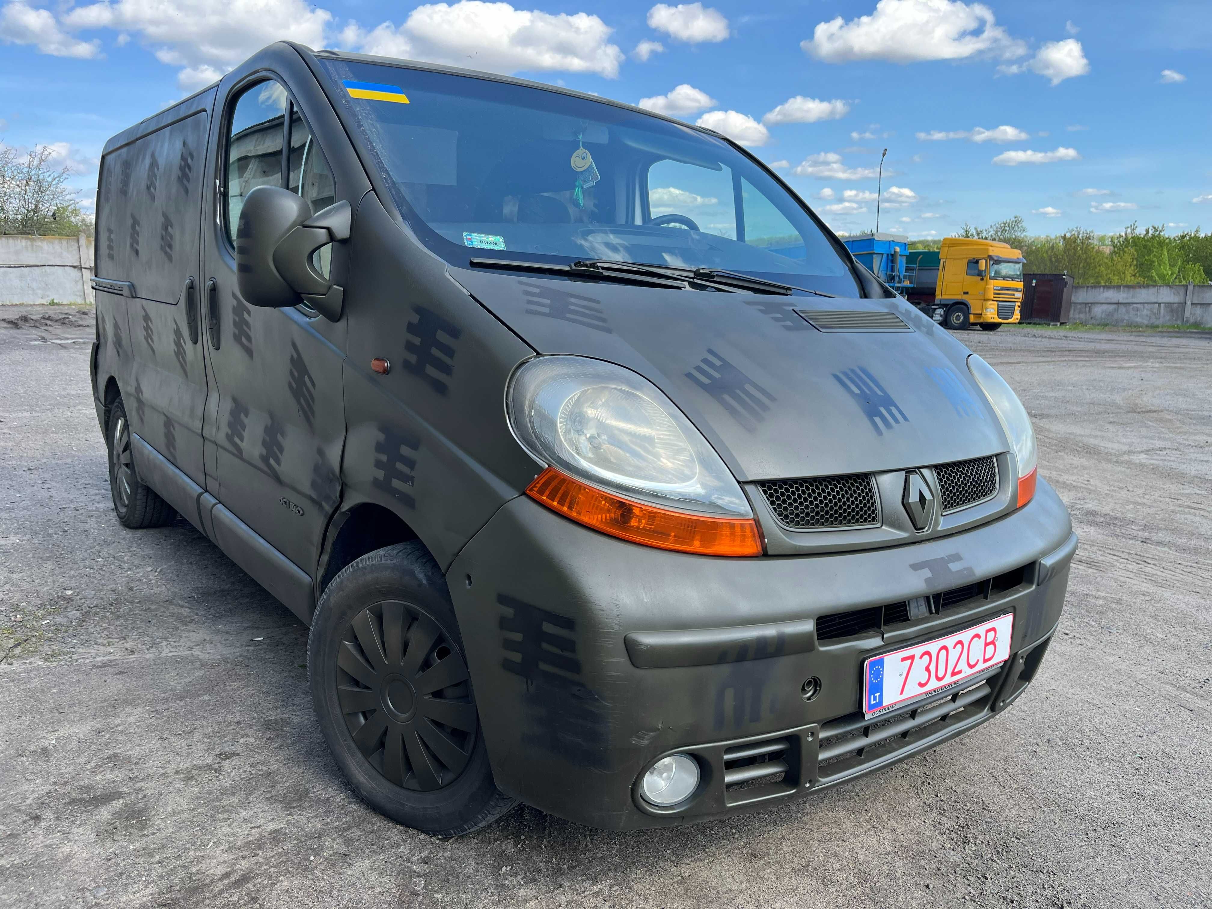 Renault TRAFIC 2.5dci 6-ст,вантажно-пас 5місць