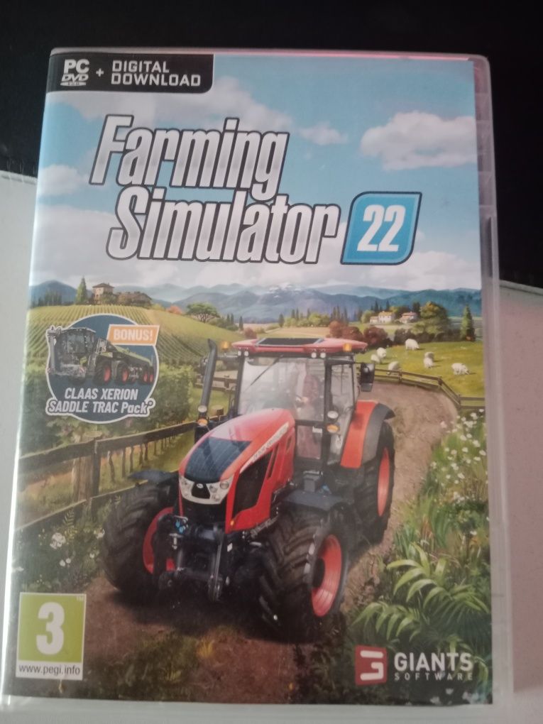 Płyta farmimg Simulator 22 bonus class xerion saddles trac pack