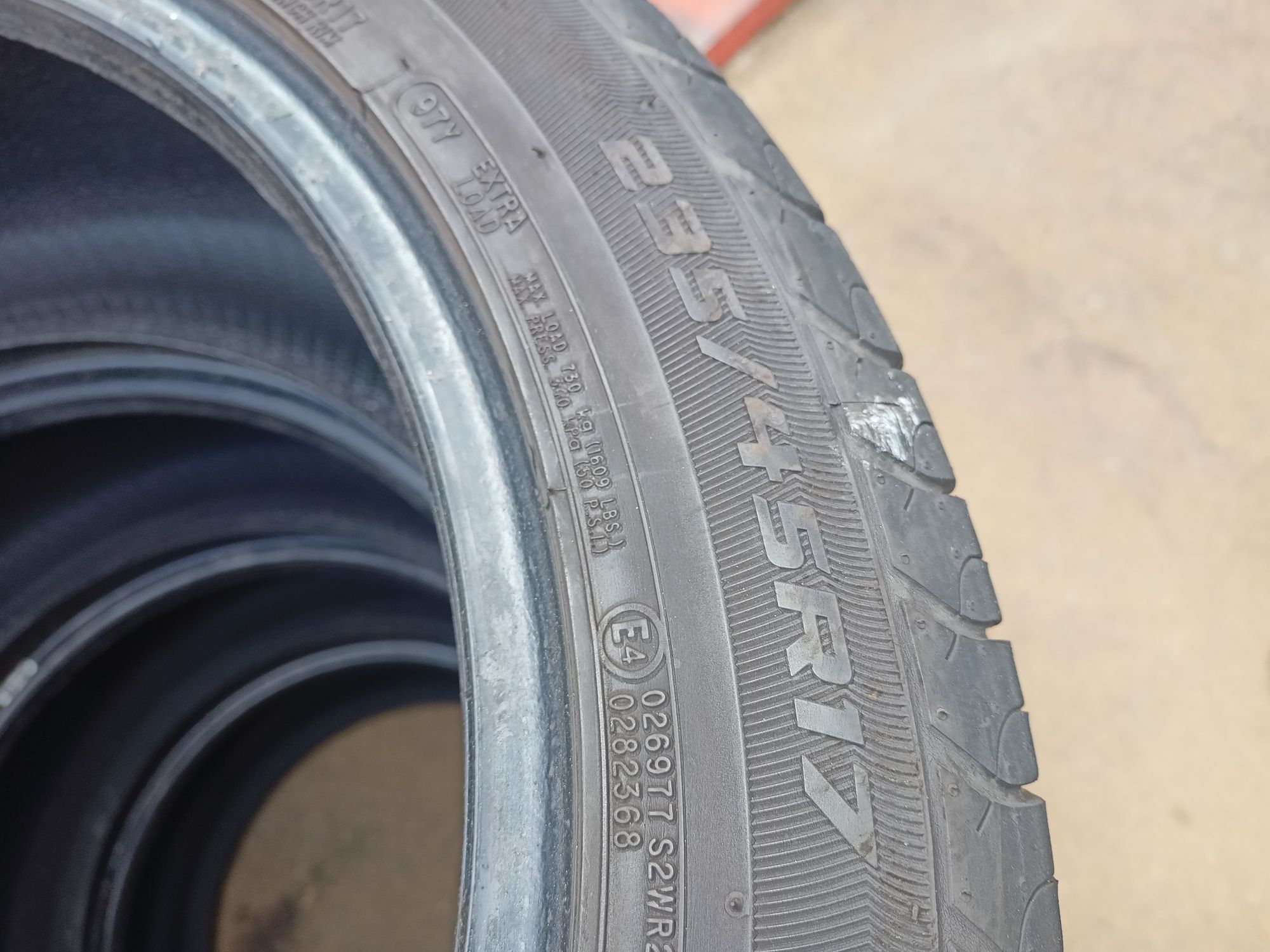 Opony 235/45R17 letnie komplet 4 szt. 17" 17 cali