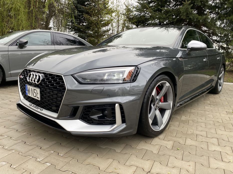 Audi RS5 Coupé Sportback MatrixLED Kamery360 Navi ACC Panorama SportowyWydechRS Alu19