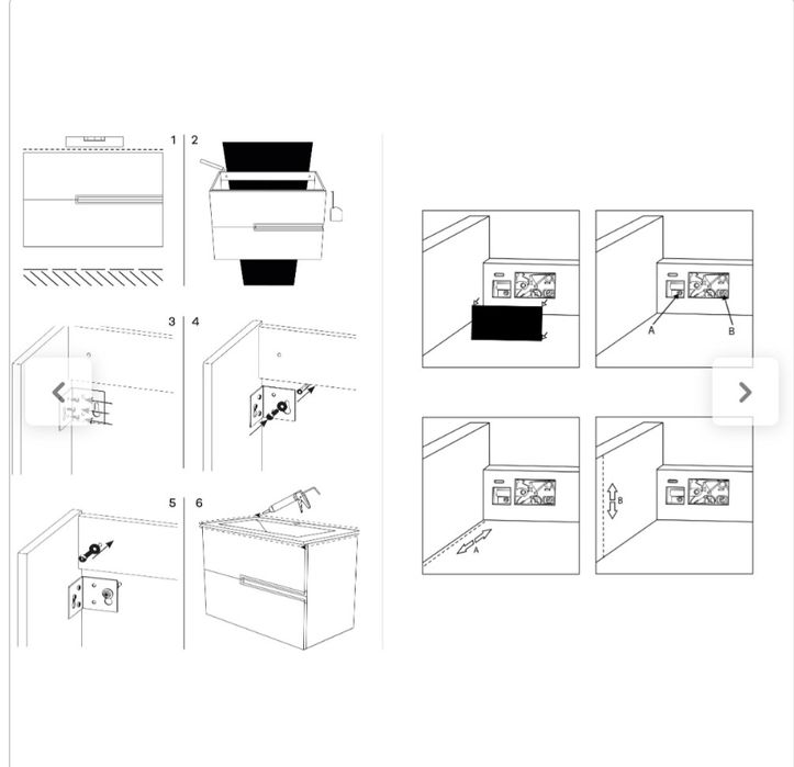 Movel casa de banho suspenso novo 100cm