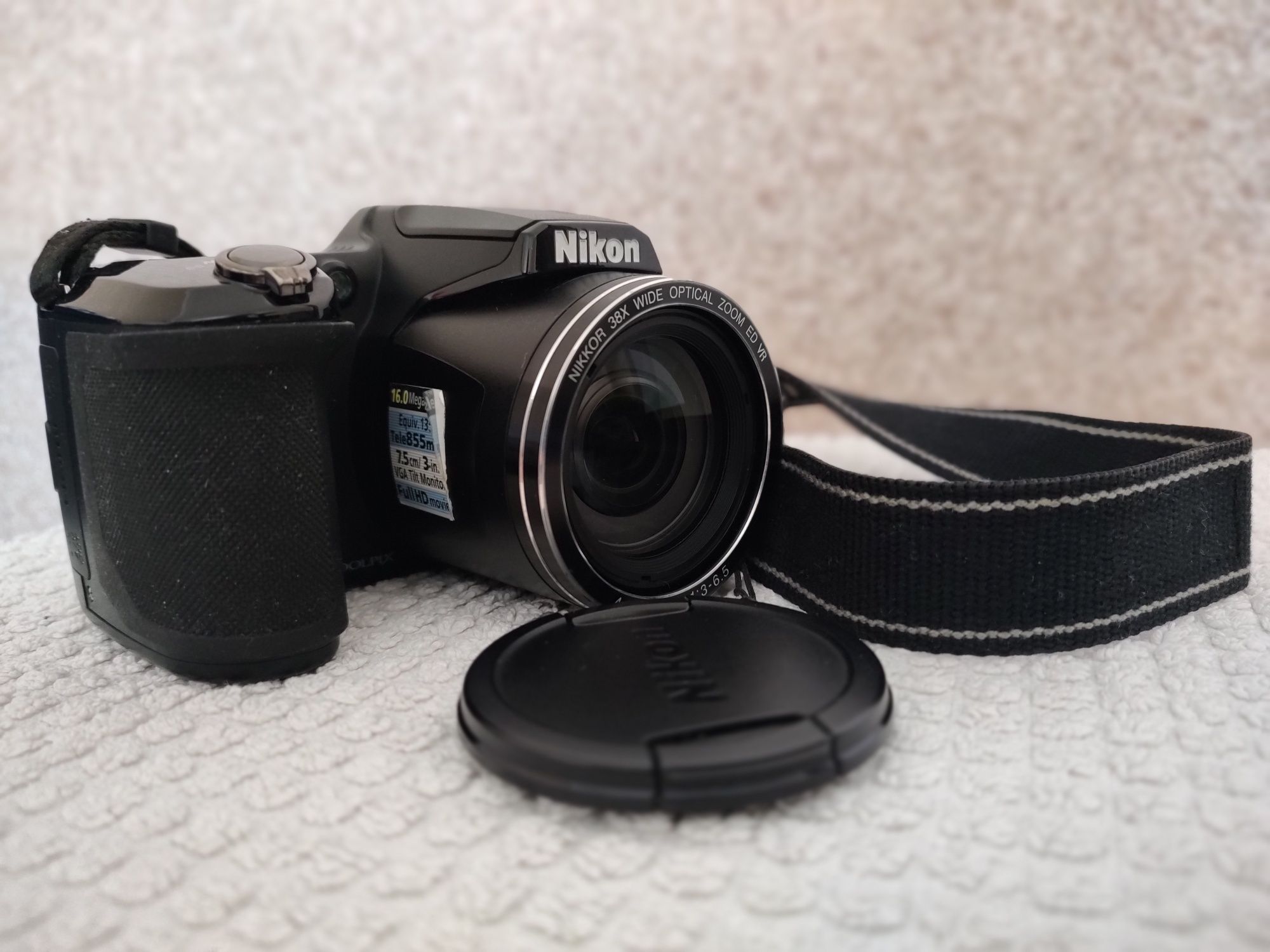 Продам фотоаппарат Nikon L840 + комплект.