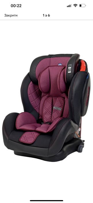 Продам автокрісло el camino bastion