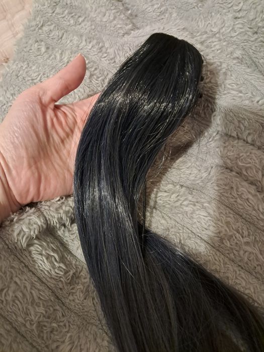 Шиньйон сіро-синій