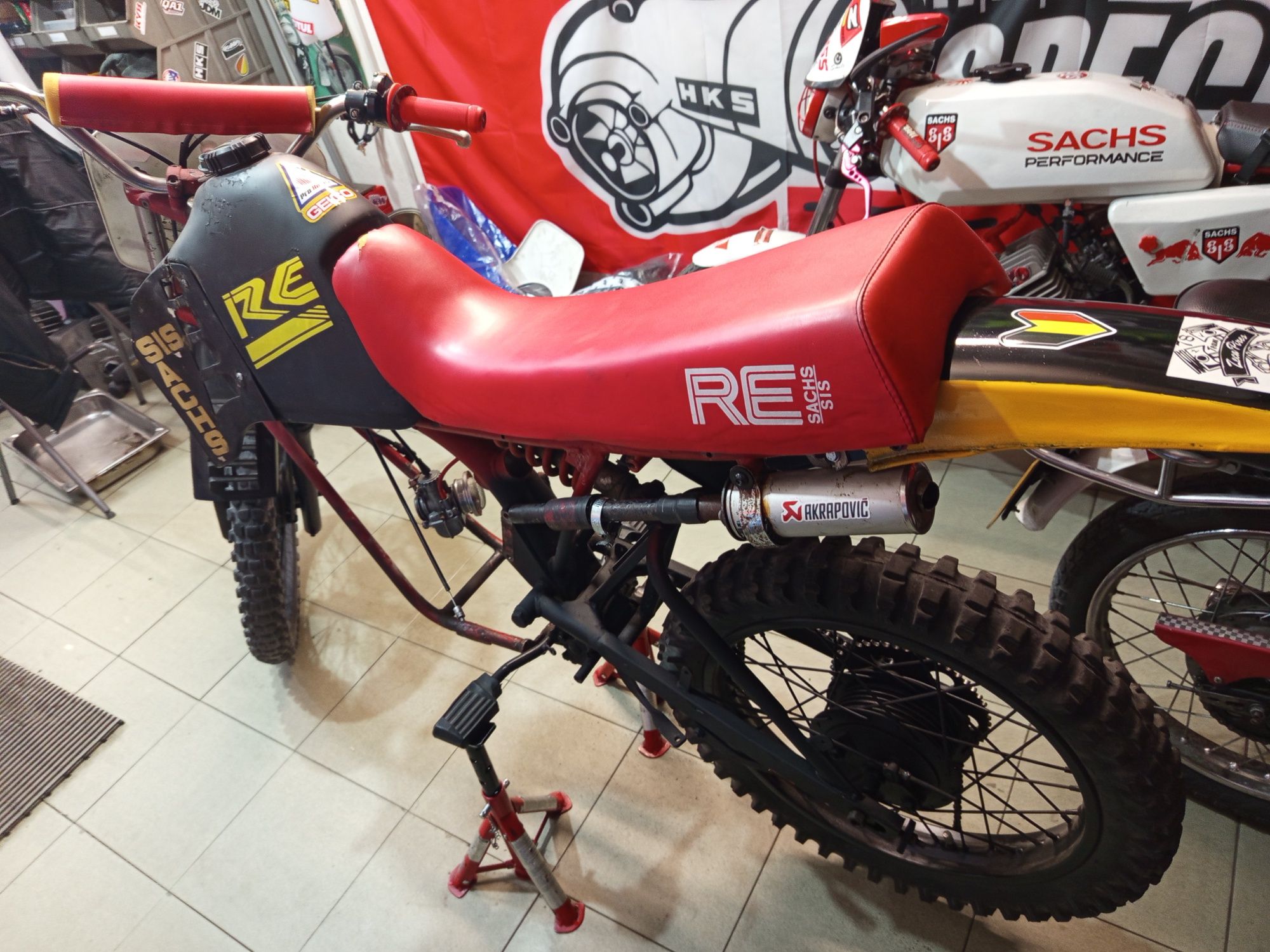 Sachs RE 2 Geração quadro reforçado