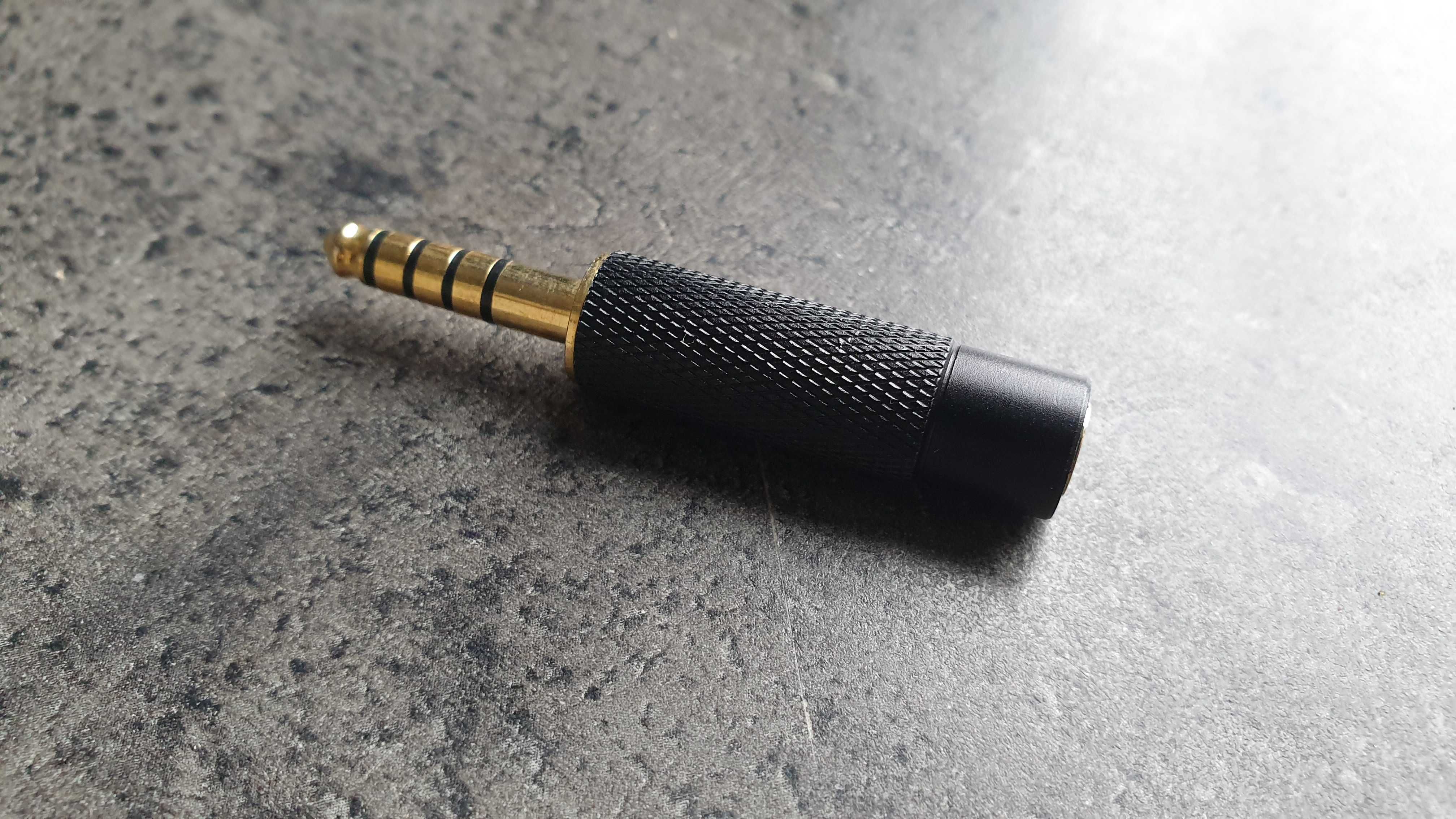 Переходник адаптер mini jack 2.5 mm - pentacon 4.4mm Балансный
