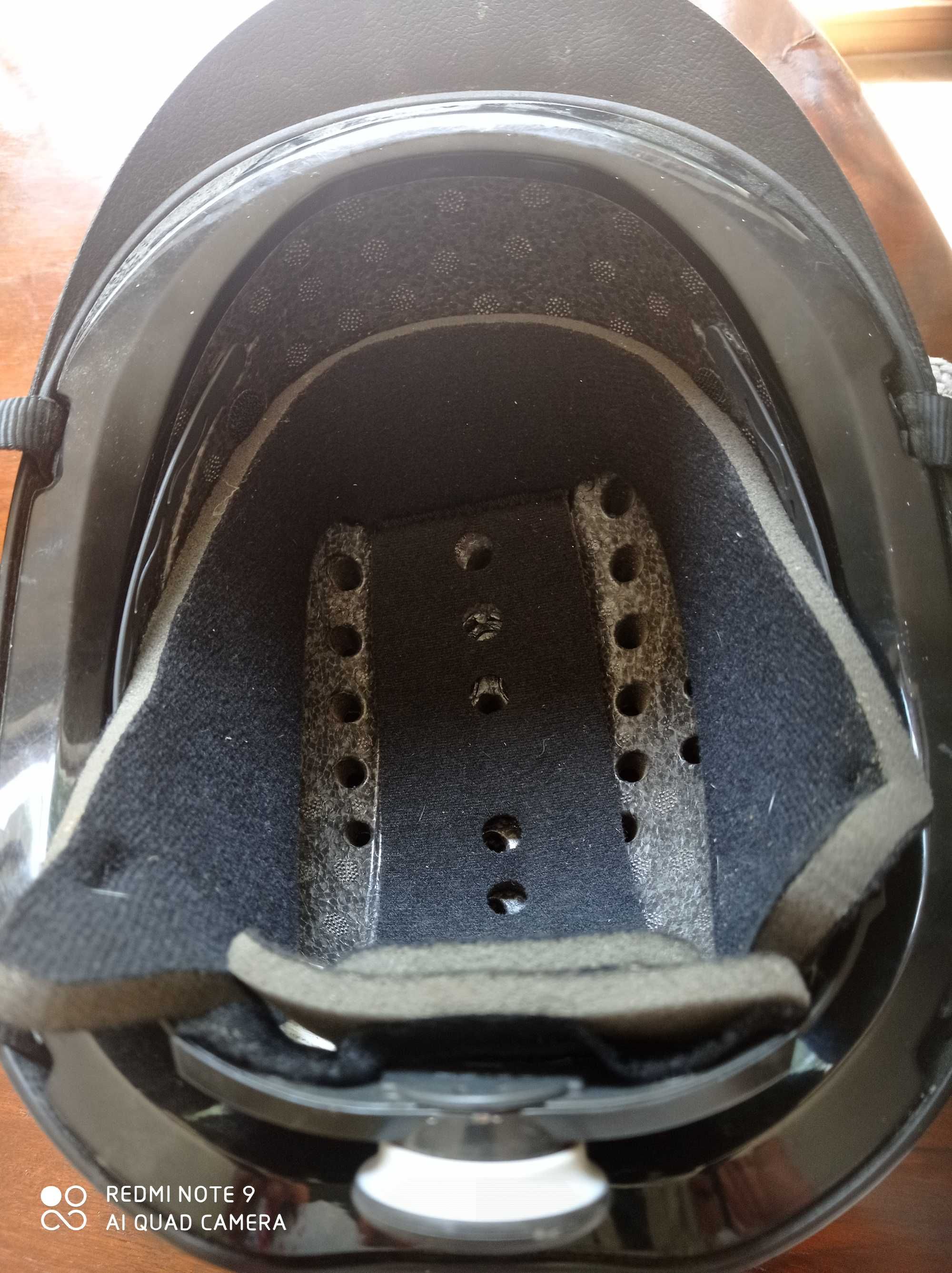 Kask jeździecki dla dzieci Fouganza S czarny
