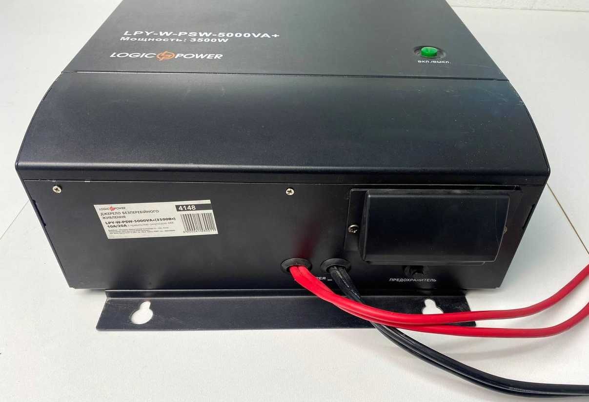 ДБЖ з правильною синусоїдою LogicPower LPY-W-PSW-5000VA+ (3500W) 48V