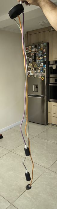 Lampa sufitowa pająk