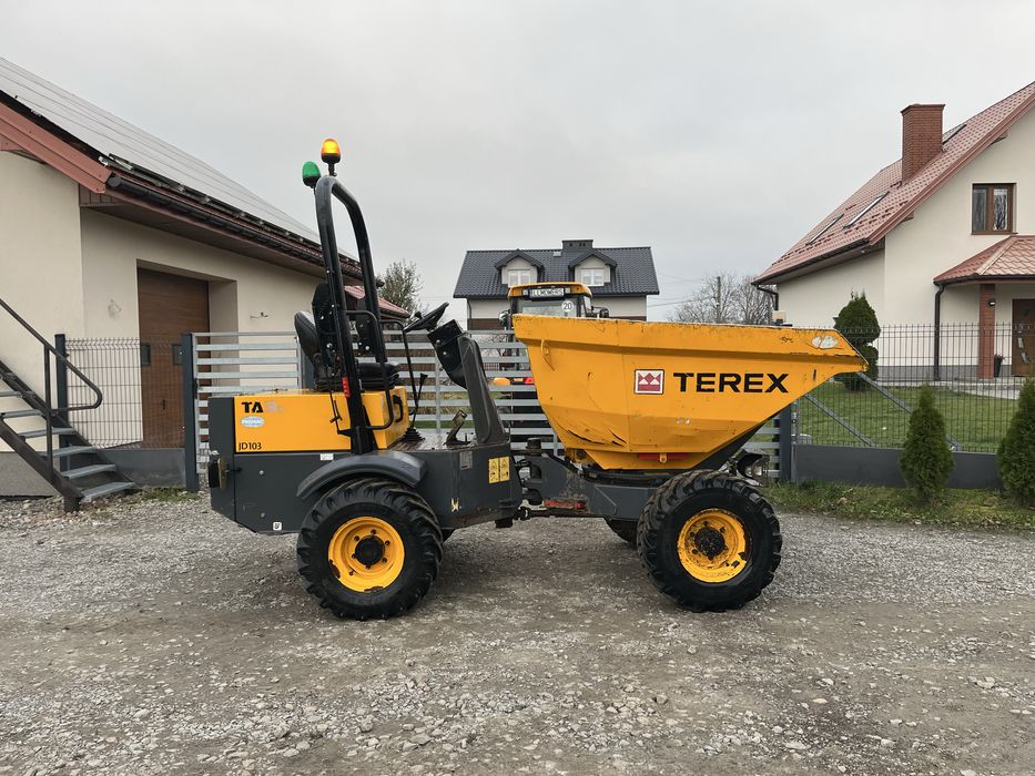 TEREX TA3S 2016R 1200H 3T obrót Wozidło budowalane 3 tonowe obrotowe