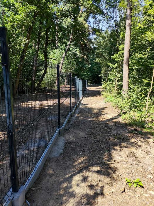 ogrodzenia ogrodzenie panelowe panele słupki brama furtka płot palety