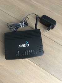 Router Netia z zasilaczem