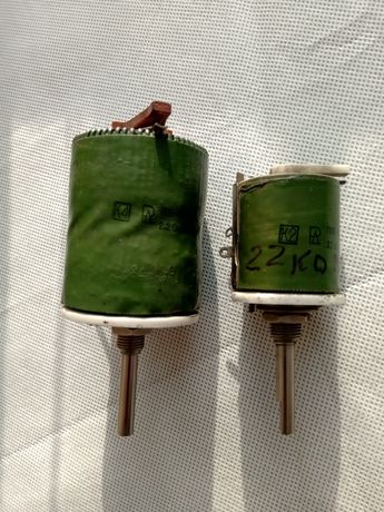 Переменные резисторы ППБ 50Г, ППБ 25Г. 2.2 Ом, 22 кОм.