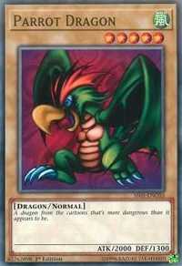 Karta Yugioh Parrot Dragon