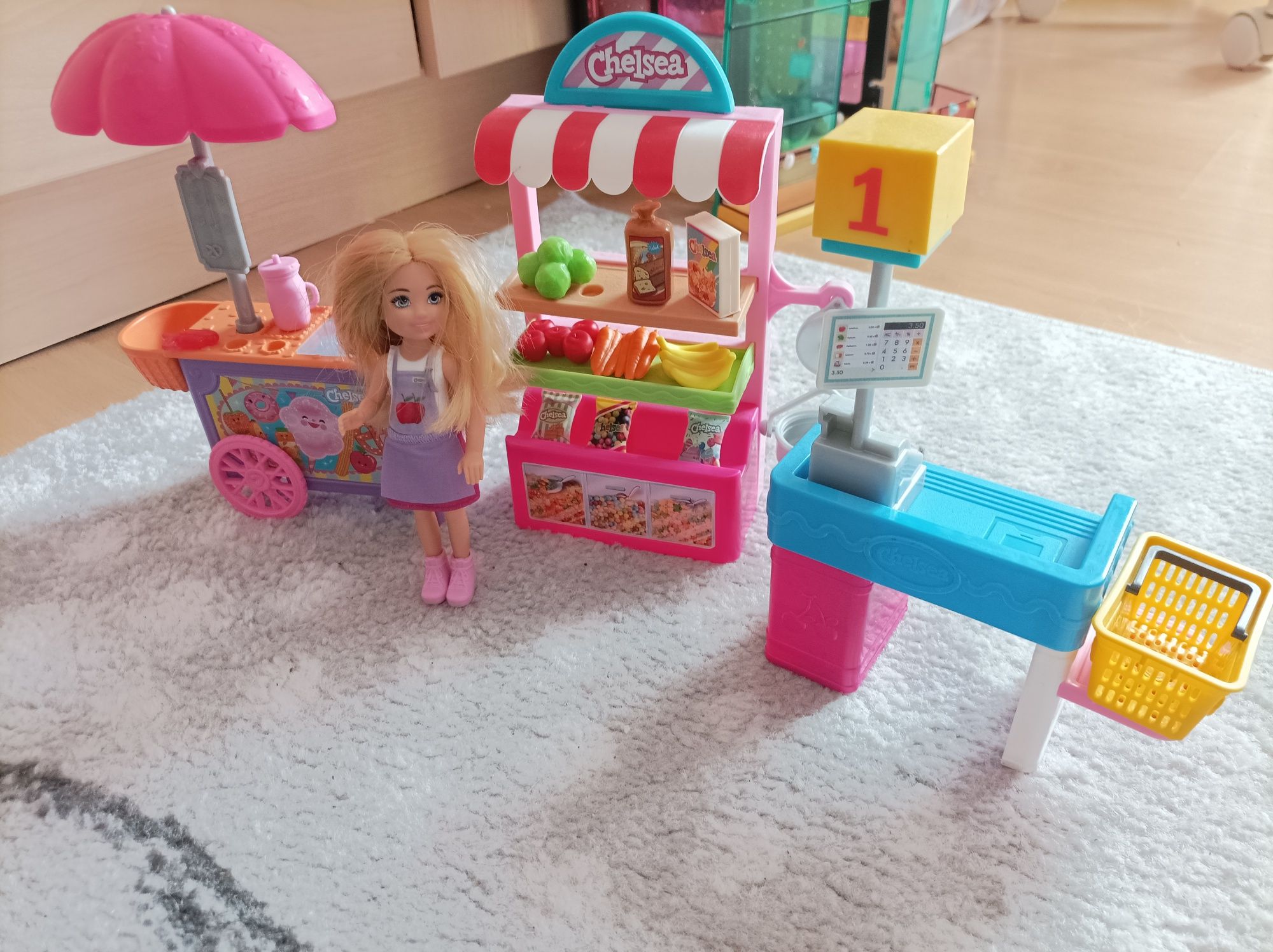 Barbie Chelsea sklep plus lodziarnia
