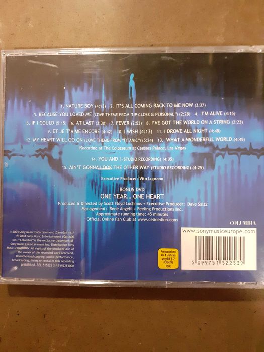 2 cds da Celine Dion