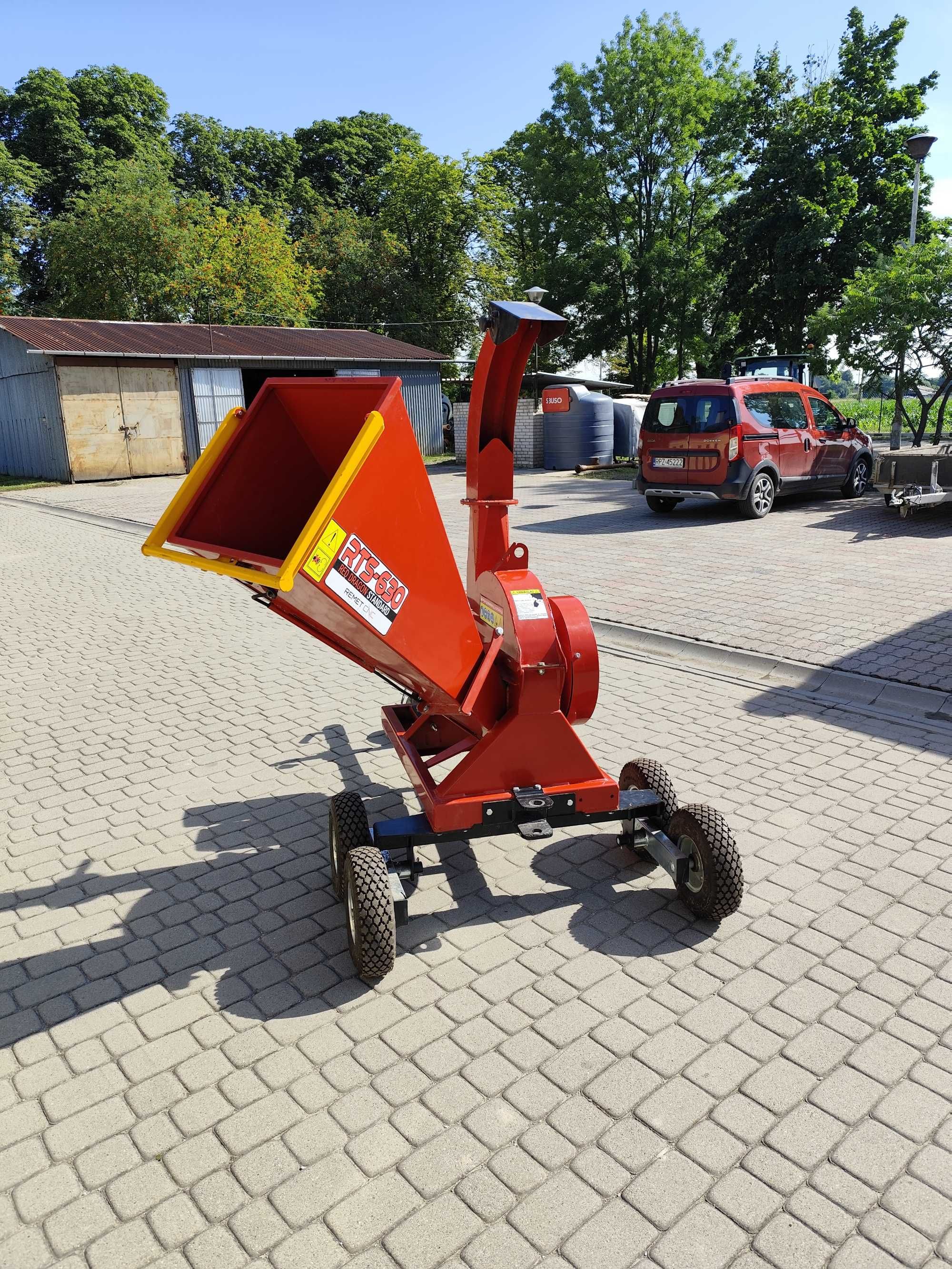 Rębak spalinowy Remet RTS 630