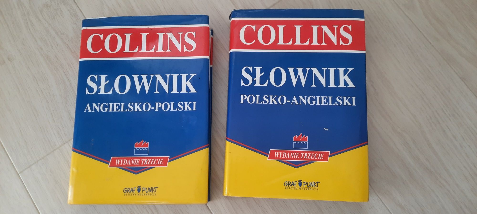 Collins słownik polsko angielski.