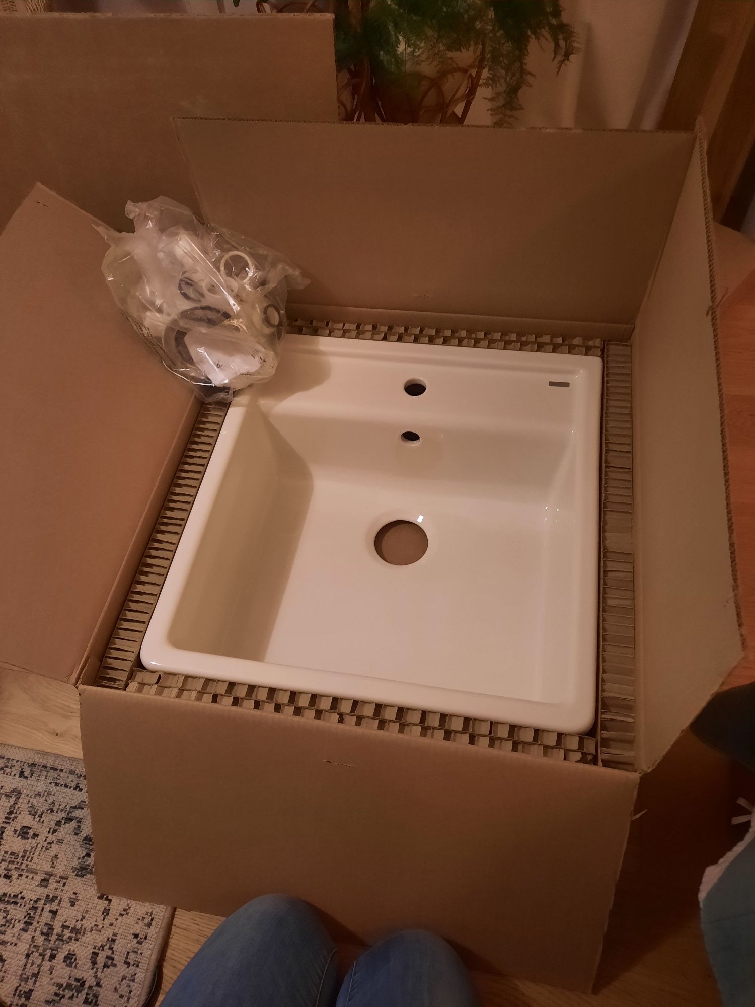 Zlew ceramiczny jednokomorowy  BLANCO