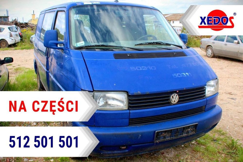 VW Transporter T4 1992 2.4D AAB Bus (MASKA, ZDERZAK, LAMPA, BŁOTNIK, DRZWI, SZYBA, FOTEL)