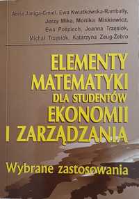Elementy matematyki dla studentów ekonomii i zarządzania