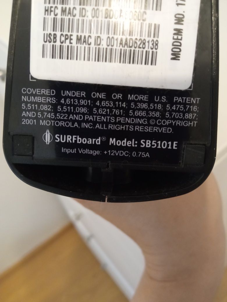 Modem Motorola SB5101E-CN
