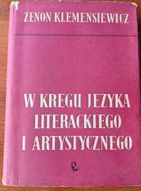 W kręgu języka literackiego i artystycznego Zenon Klemensiewicz