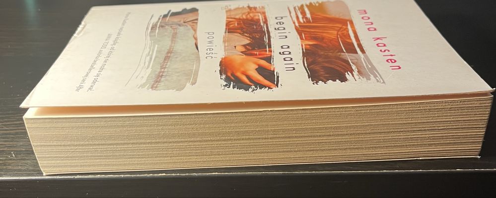 Begin again- mona kasten