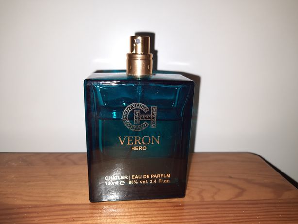 Chatler Veron Hero 100 ml inspirowane Eros Versace zostało ok 70 ml
