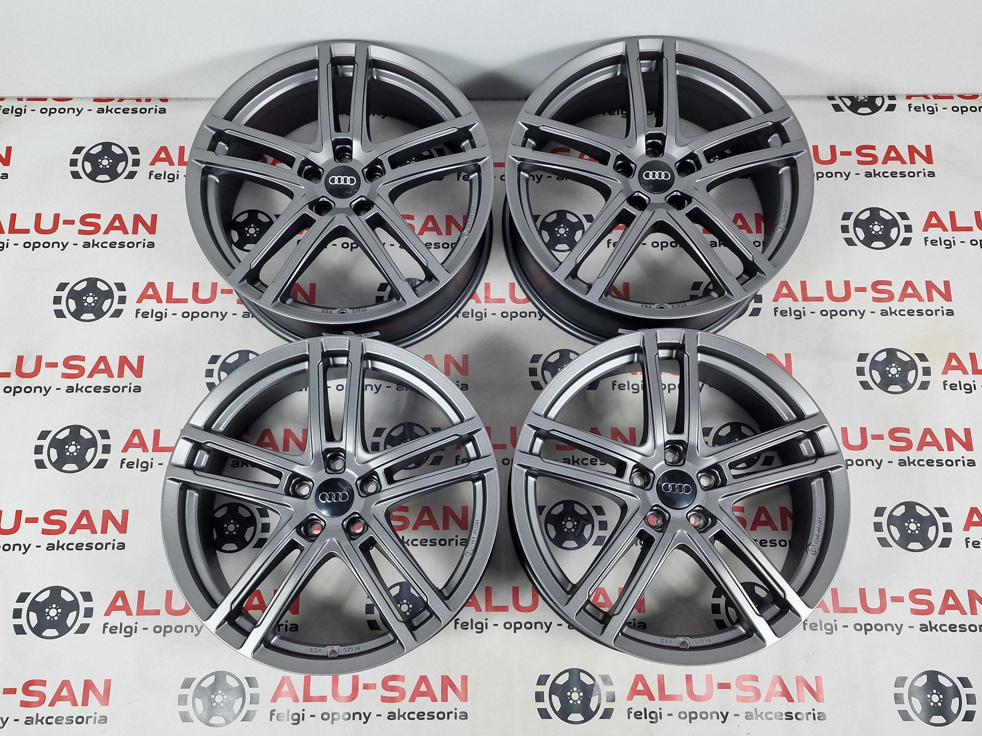 NOWE alufelgi AUDI 19" 5x112 A3 A4 A6 Q2 Q3 TT Grafit