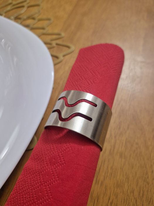 Obrączki na serwetki, pierścienie