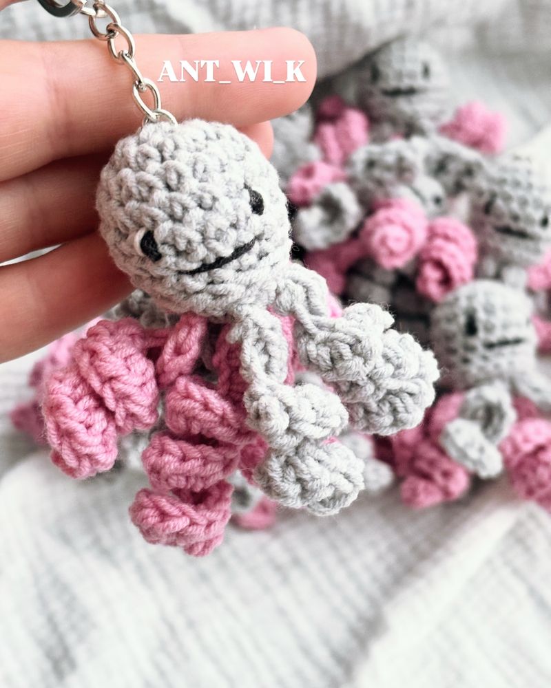 Breloki Ośmiorniczki HANDMADE