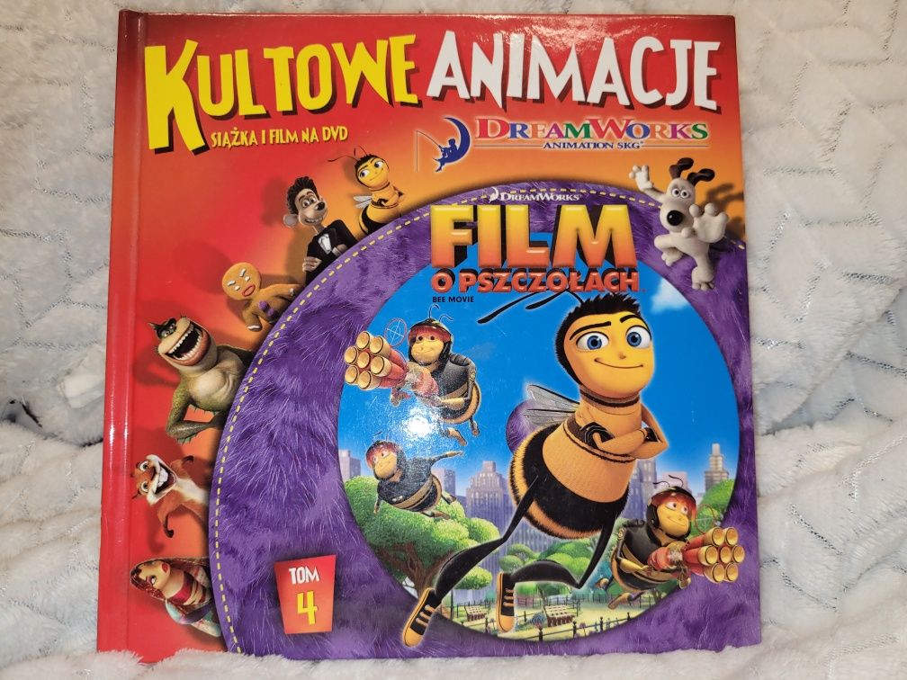 Bajka Film o pszczołach DVD +Książka