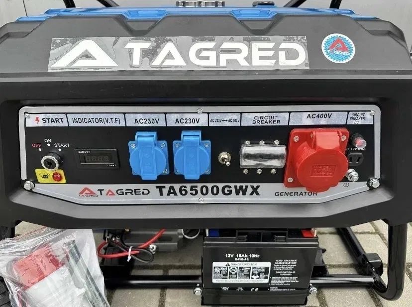 Генератор бензиновий Tagred TA6500GWX