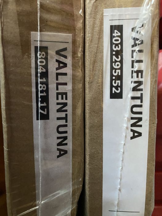 VALLENTUNA IKEA - zamiana: oparcia , różne rozmiary i kolorystyka