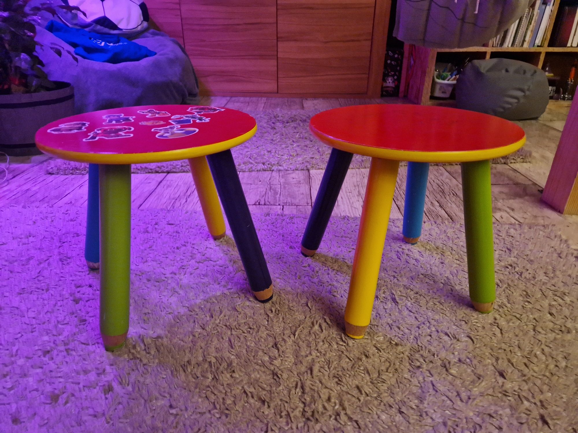 Stolik kritter ikea +półka wiszaca