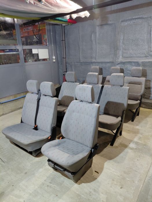 Siedzenia VW T4 Caravelle Long komplet super stan Inca