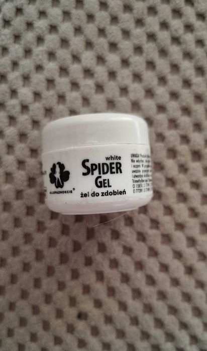 Spider gel biały
