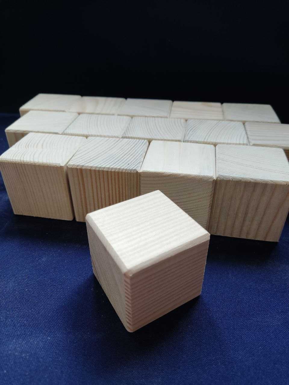 Дерев’яна заготовка, кубики, конструктор (деревянные кубики)