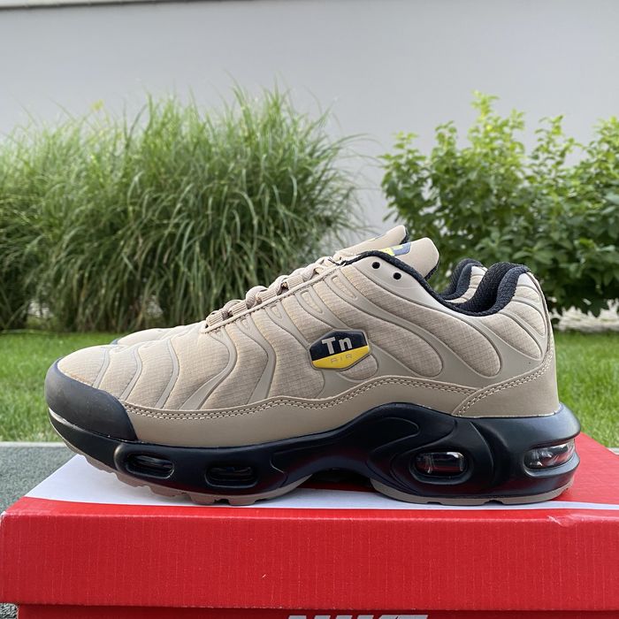 Кроссовкі NlKE Tn+ Термо сезон Осін Зима свет коричнова